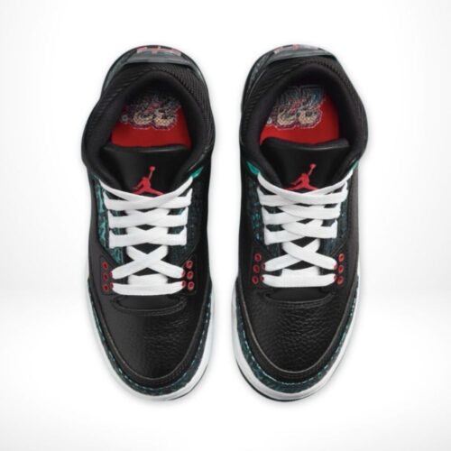 Top view of Air Jordan 3