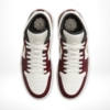 Top view of Air Jordan 1