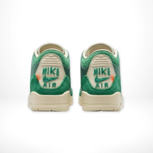 Rear view of Air Jordan 3
