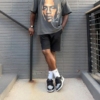 Real lifestyle image of Air Jordan 1