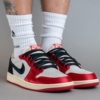 Real lifestyle image of Air Jordan 1