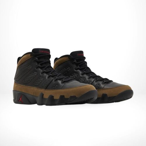 Angle view of Air Jordan 9