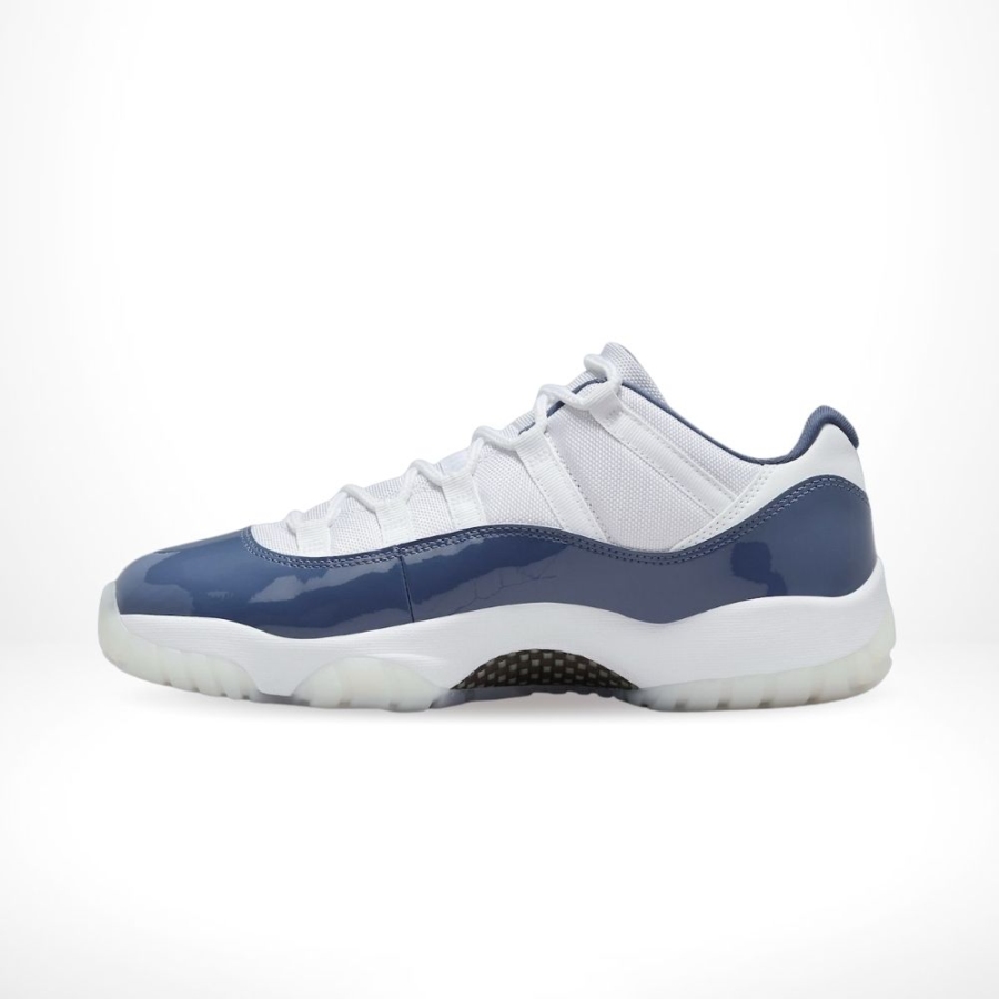 Side profile of Air Jordan 11