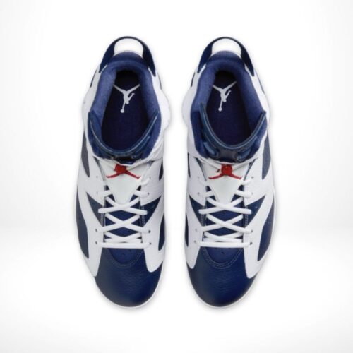 Top view of Air Jordan 6