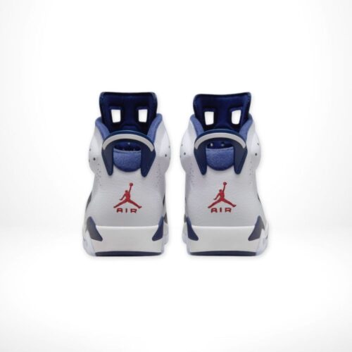 Rear view of Air Jordan 6