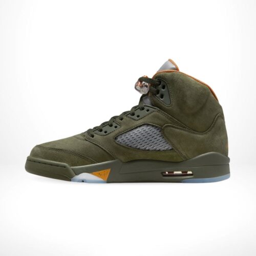 Side profile of Air Jordan 5