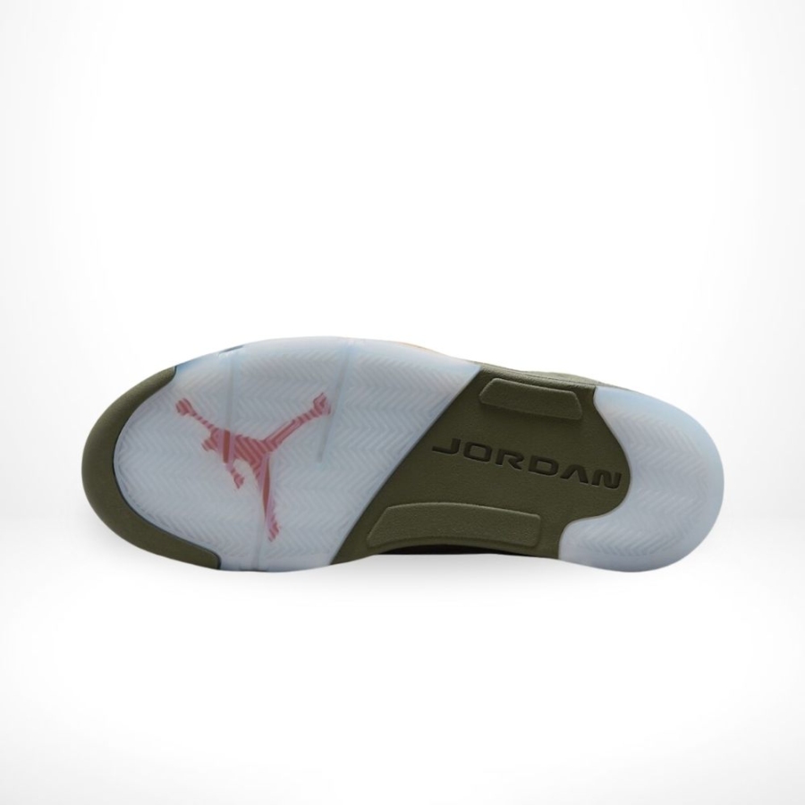 Bottom sole of Air Jordan 5