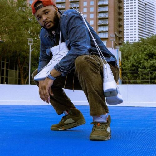 Real lifestyle image of Air Jordan 5