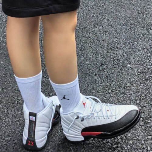 Real lifestyle image of Air Jordan 12
