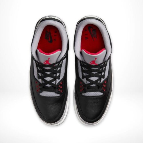 Top view of Air Jordan 3