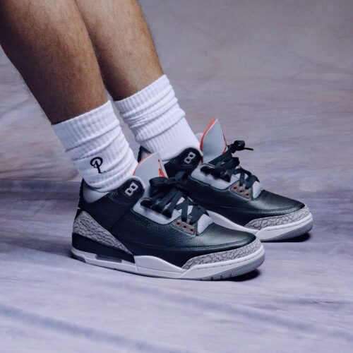 Real lifestyle image of Air Jordan 3