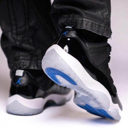 Real lifestyle image of Air Jordan 11