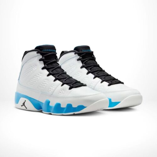 Angle view of Air Jordan 9