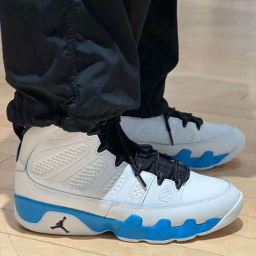 Real lifestyle image of Air Jordan 9