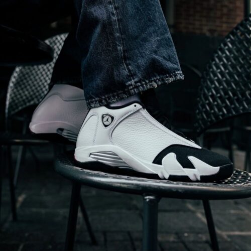 Real lifestyle image of Air Jordan 14
