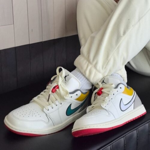 Real lifestyle image of Air Jordan 1