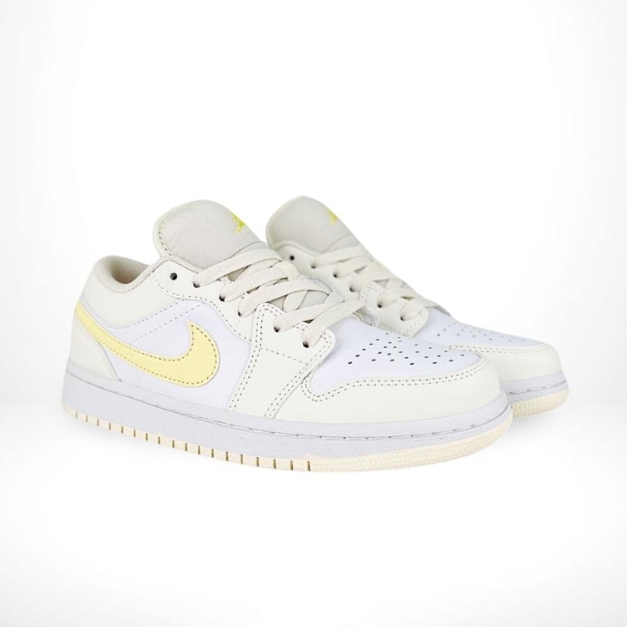 Air Jordan 1 Low GS Zesty Lemon White - Image 2