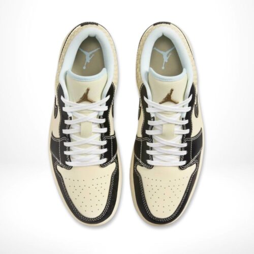 Air Jordan 1 Low SE Coconut Milk Black - Image 3