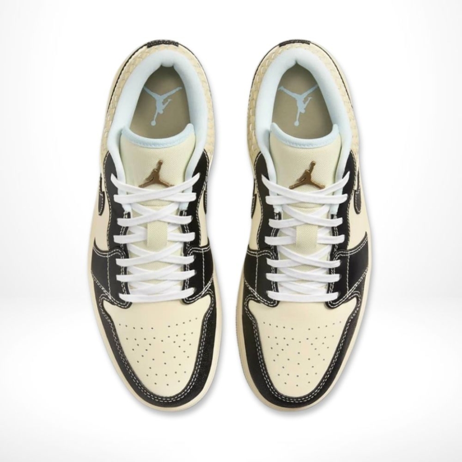 Air Jordan 1 Low SE Coconut Milk Black - Image 3