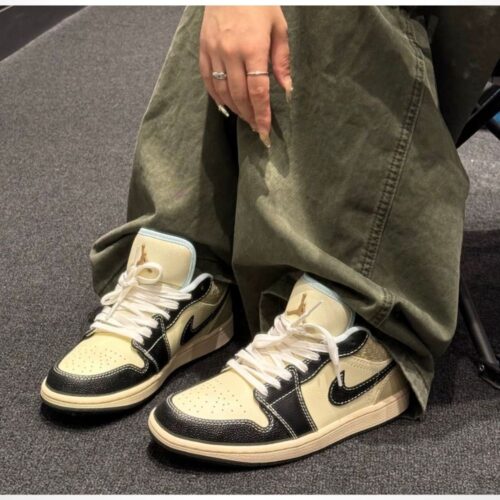 Real lifestyle image of Air Jordan 1