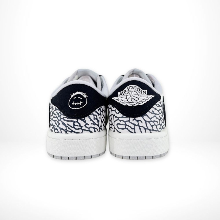 Rear view of Air Jordan 1