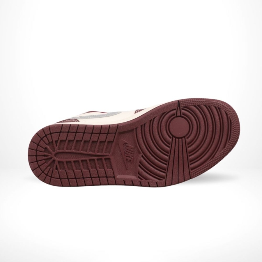 Air Jordan 1 Low x The North Face Burgundy - Image 5