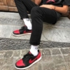 Real lifestyle image of Air Jordan 1