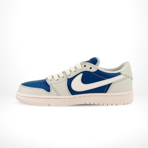 Side profile of the custom Air Jordan 1 Low
