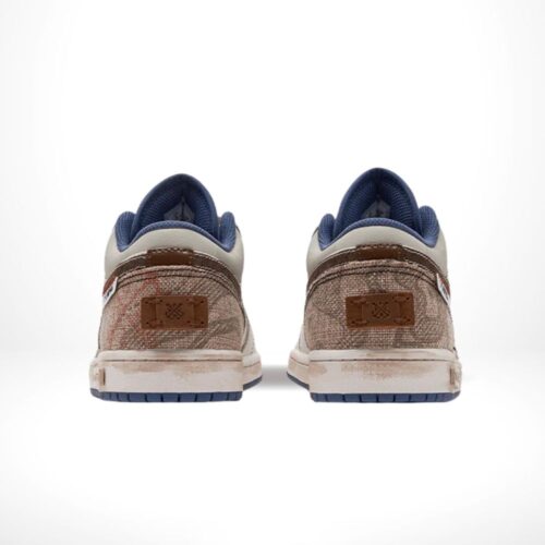 Air Jordan 1 Low Treading The Waves White Custom - Image 4
