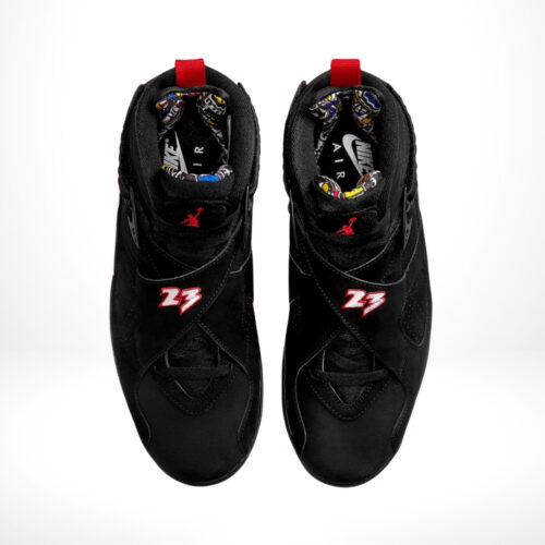 Top-down view of the Air Jordan