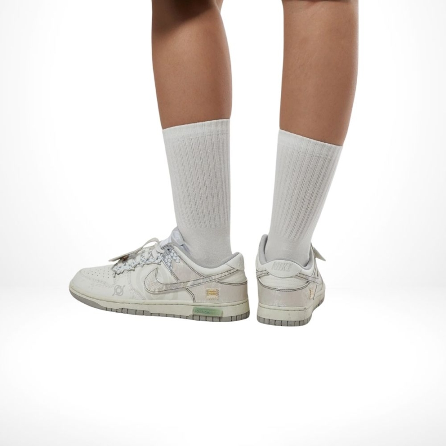 On-foot of the Air Nike Dunk Low