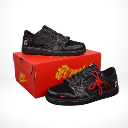 Alternative view of Nike Dunk Low Snake year Limited Edition Black Snake