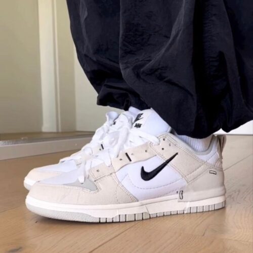 On-foot of the Air Nike Dunk Low
