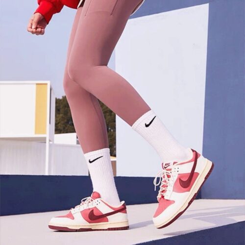 On-foot of the Air Nike Dunk Low