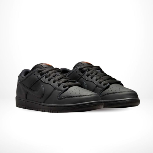 Alternative view of Nike SB Dunk Low Pro ISO Triple Black