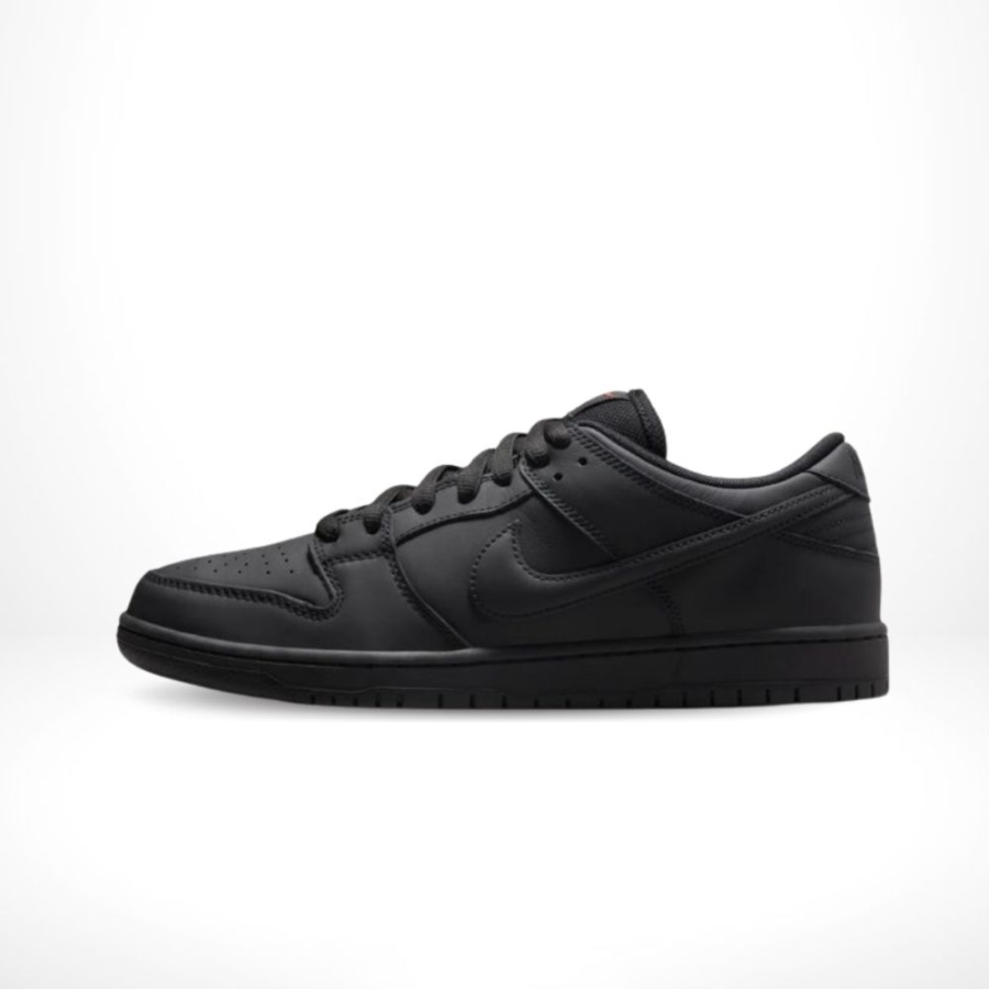 Nike SB Dunk Low Pro ISO Triple Black - Image 3