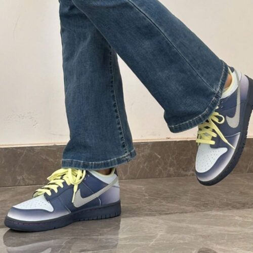 On-foot of the Air Nike Dunk Low