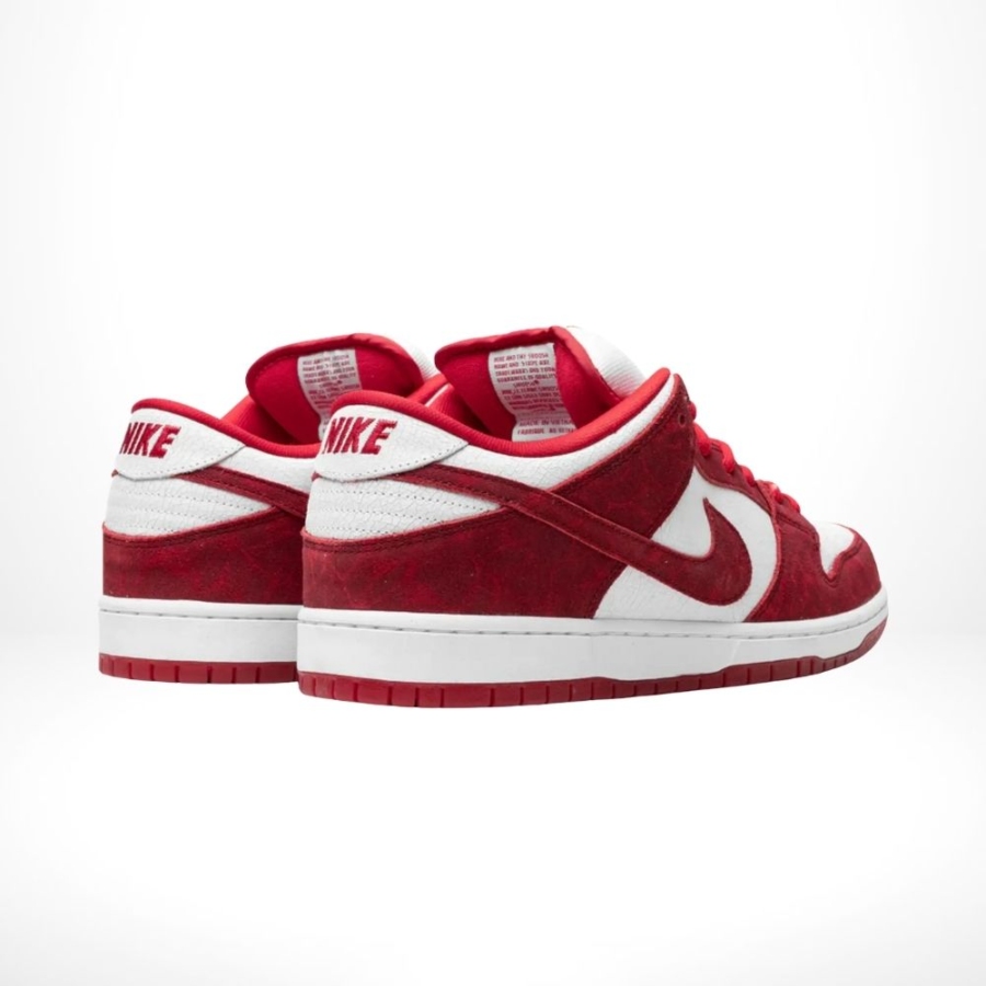Nike SB Dunk Low Valentine's Day Red White - Image 4