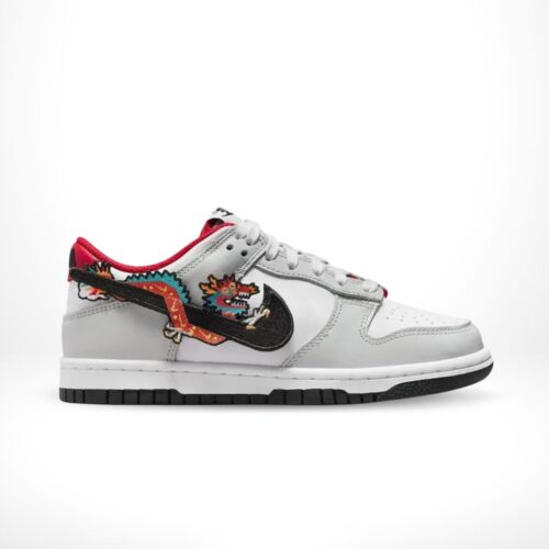 Side view of the Nike Dunk Low