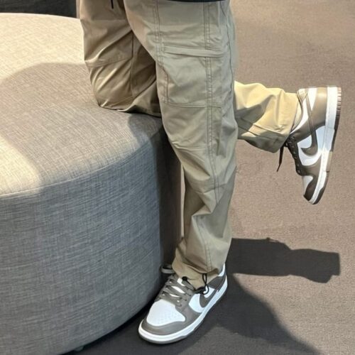 On-foot of the Air Nike Dunk Low
