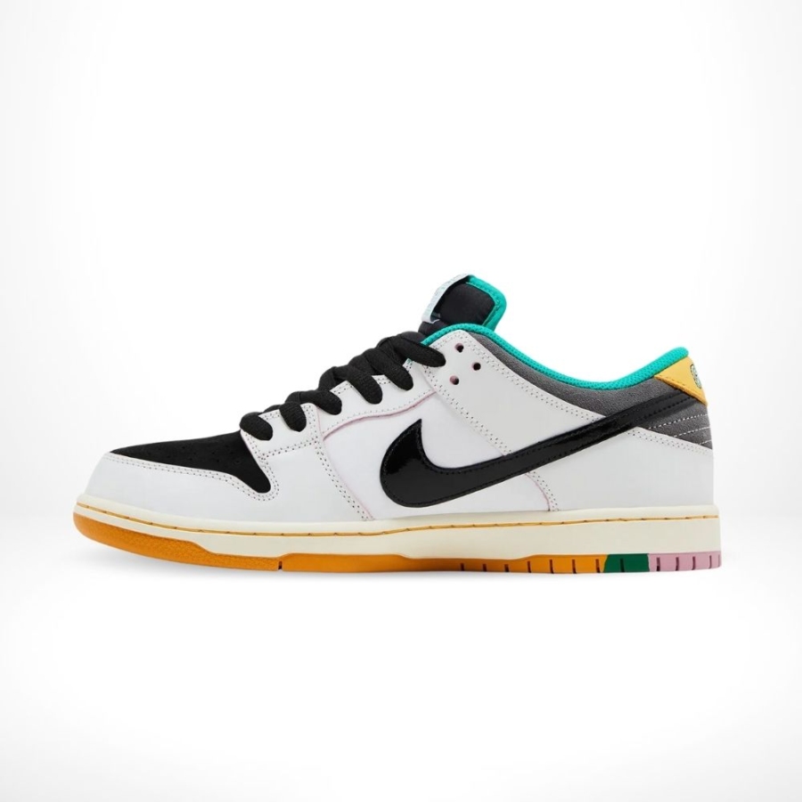 Medial side view of the Nike SB Dunk Low