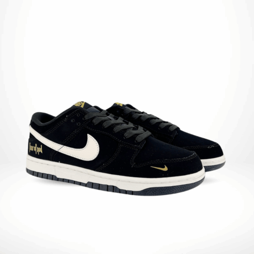 Alternative view of Nike SB Dunk Low X Fear OF God Black Beige