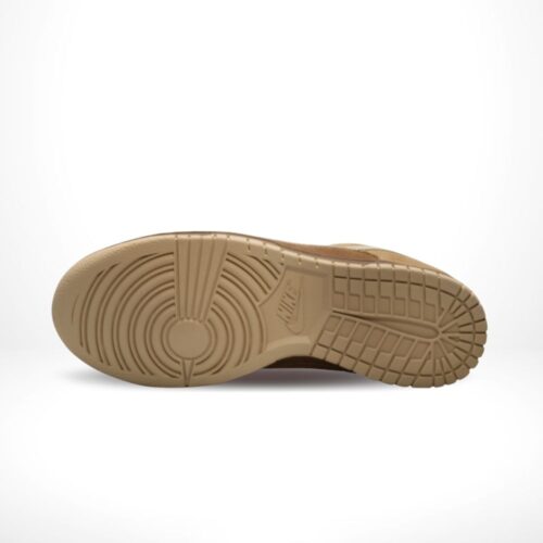 Bottom view of the Nike Dunk Low