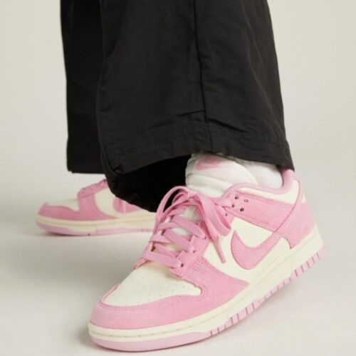 On-foot of the Air Nike Dunk Low
