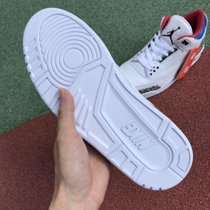 NIKE AIR JORDAN 3 RETRO SEOUL WHITE RED BLUE AV8370 100 - Image 14