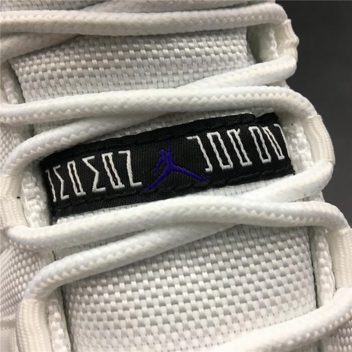 NIKE AIR JORDAN 11 RETRO CONCORD 2018 378037 100 - Image 8