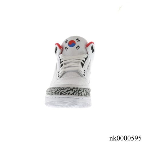 NIKE AIR JORDAN 3 RETRO SEOUL WHITE RED BLUE AV8370 100 - Image 3