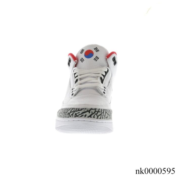 NIKE AIR JORDAN 3 RETRO SEOUL WHITE RED BLUE AV8370 100 - Image 3