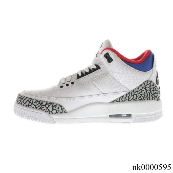 NIKE AIR JORDAN 3 RETRO SEOUL WHITE RED BLUE AV8370 100 - Image 2