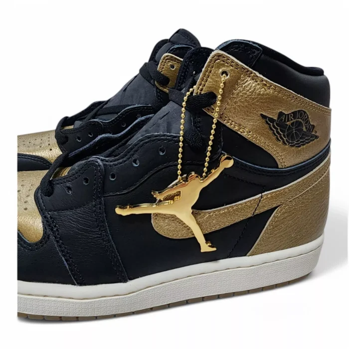 NIKE AIR JORDAN 1 HIGH OG BLACK GOLD DZ5485 071 - Image 8